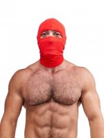 Vorschau: Lycra Ninja Hood rot