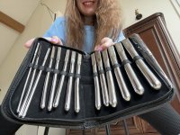 Vorschau: 14-teiliges Hegar Dilator Komplettset