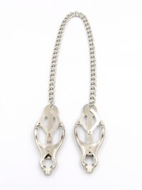 Kneifende japanische Nippelklemmen mit Kette