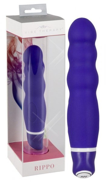 Chicer Vibrator mit gewelltem Schaft Rippo