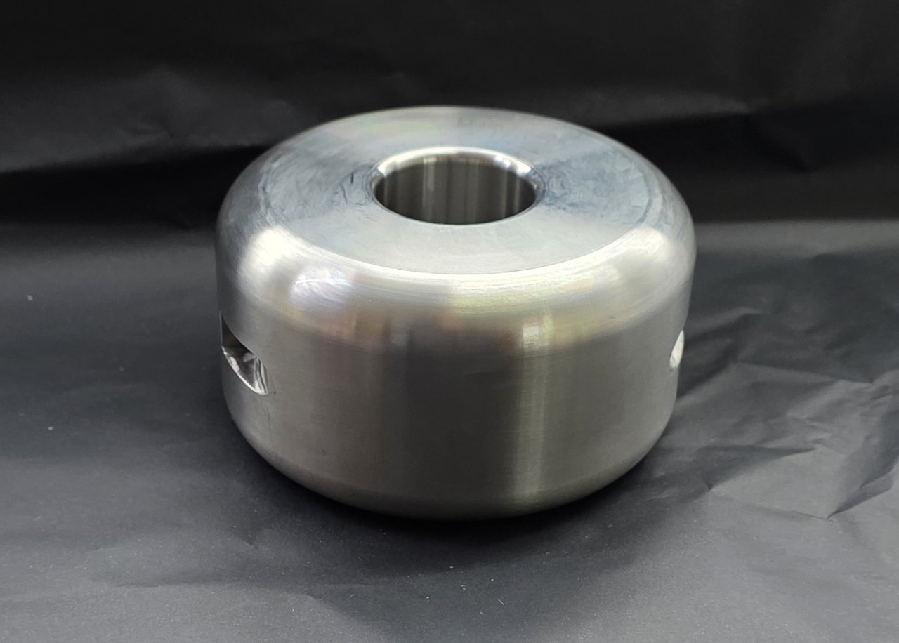 Edelstahl Ballstretcher Höhe: 70 Innendurchmesser: 40 mm Gewicht: 6 kg