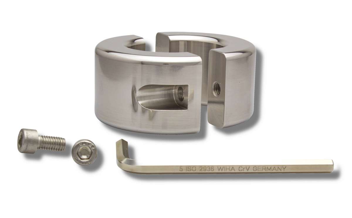 Donut Ballstretcher Aus Edelstahl – Ovale Hodenstretcher-Gewichte Für Herren, Lebenslange Garantie