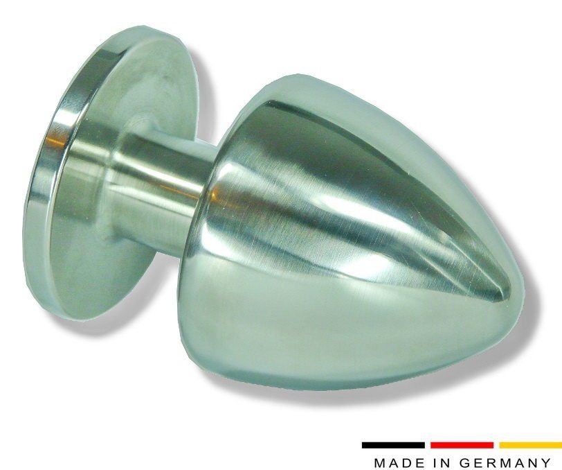 Edelstahl Buttplug Ø 80 mm Pro Einzelstück