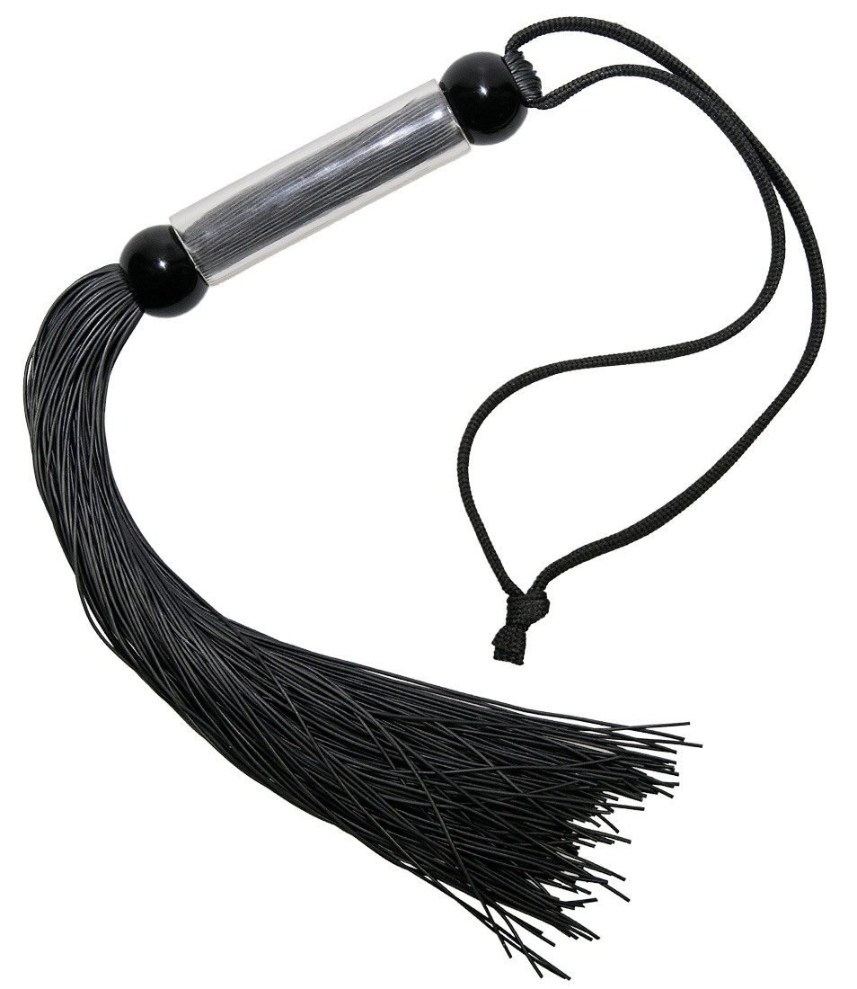 Minipeitsche mit weichen Silikonstriemen Minipeitsche mit weichen Silikonstriemen