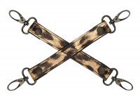 Vorschau: Leopard Wilde Leidenschaft – Leopard Print Bondage-Set mit Flogger