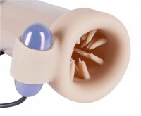 Vorschau: Hochleistungs-Sexmaschine mit Vibrationselementen und drei Aufsätzen