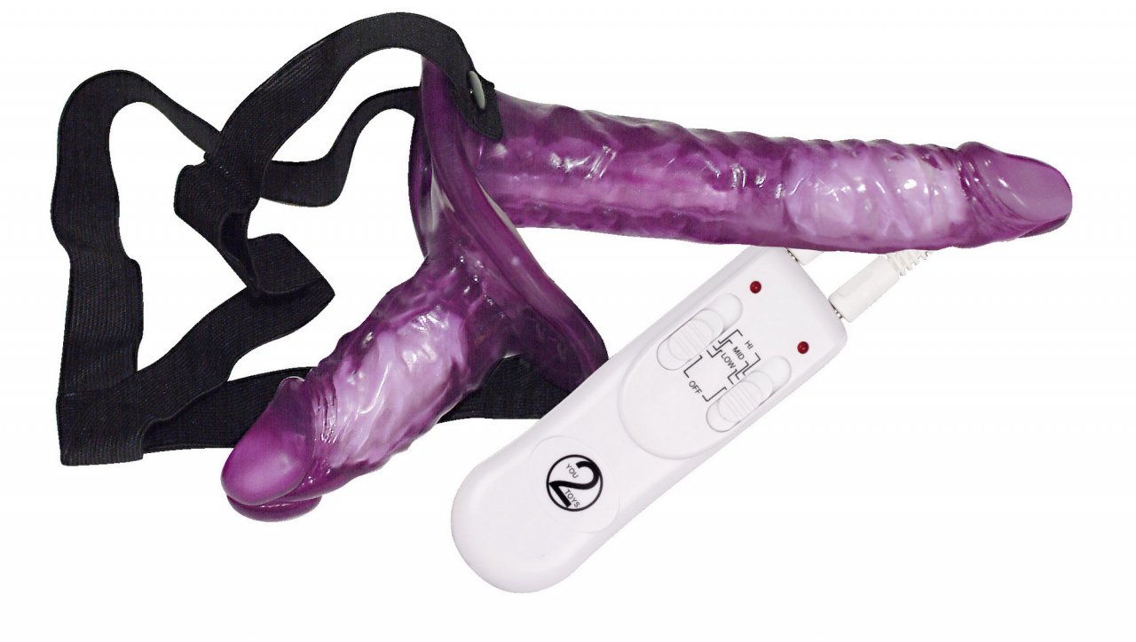 Strap on Dildo - das vibrierende Duo Strap on Dildo - das vibrierende Duo