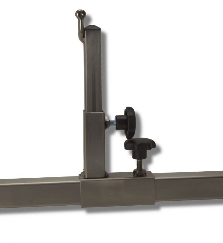 Halsbandfixierer mit Schäkel aus Edelstahl verstellbar Halsbandfixierer mit Schäkel aus Edelstahl verstellbar