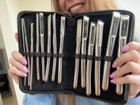 Vorschau: 14-teiliges Hegar Dilator Komplettset