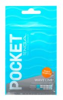 Vorschau: Pocket Wave Line Pocket Block Edge Einmal-Masturbator