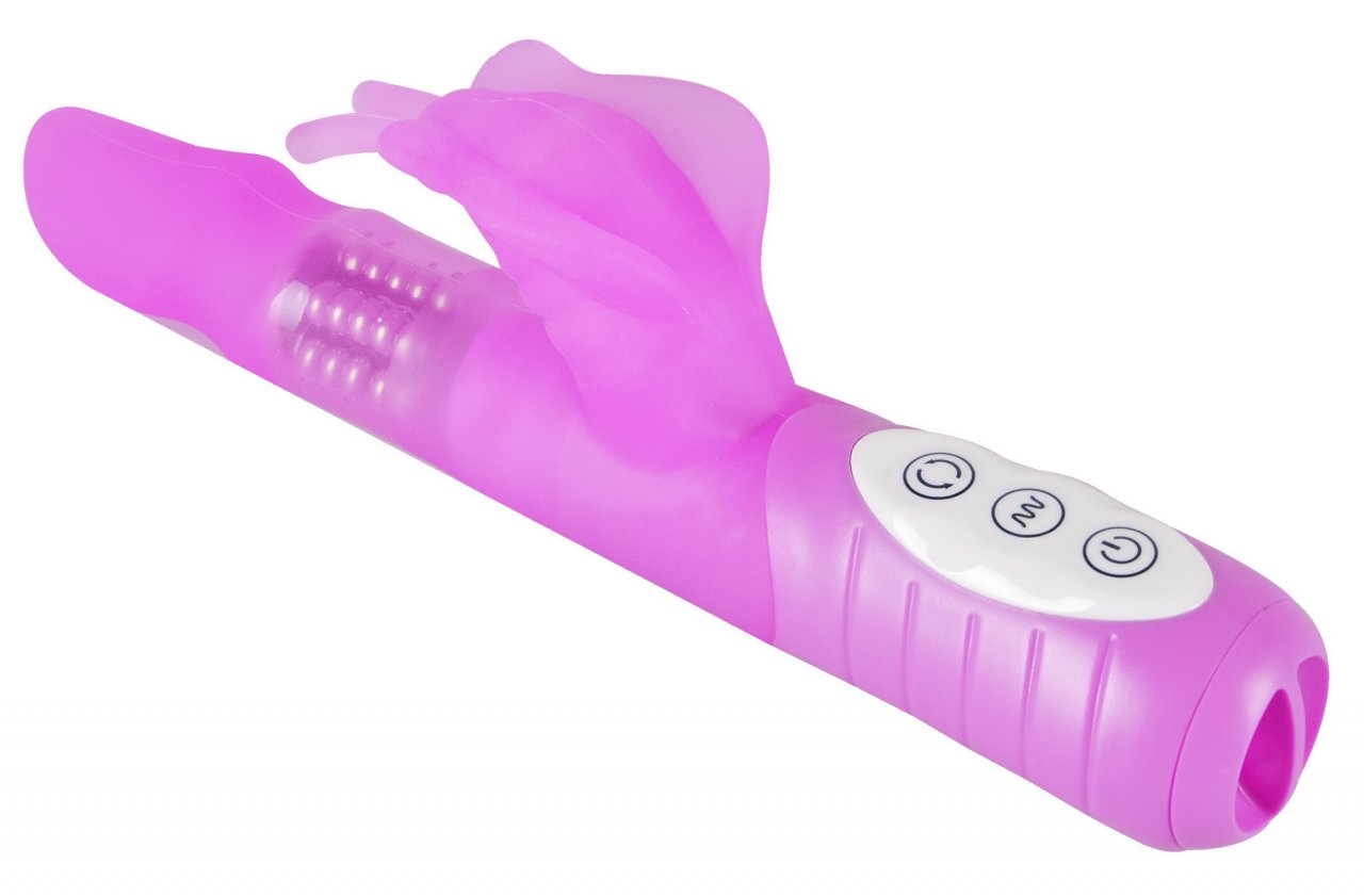 Pinkfarbener Perlen-Vibrator mit 7 Vibrationen Pinkfarbener Perlen-Vibrator mit 7 Vibrationen
