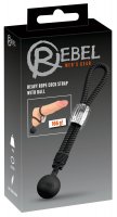 Vorschau: Penisschlaufe mit Kugelgewicht – Heavy Rope Cock Strap für intensiven Genuss