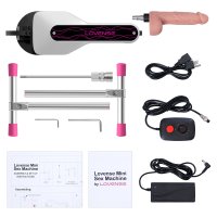 Vorschau: Lovense Mini-Sexmaschine – Einzelteile und Zubehör im Überblick