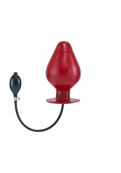 Aufblasbarer Plug Vortex rot XL