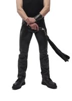 Vorschau: Schwarzer Flogger – Frontansicht