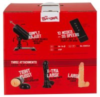 Vorschau: Fickmaschine RC Compact mit zwei Dildos und Masturbator