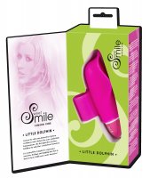Vorschau: Pinkfarbener Finger-Vibrator in Delfinform
