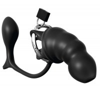 Vorschau: Peniskäfig Ass-Gasm mit Analplug