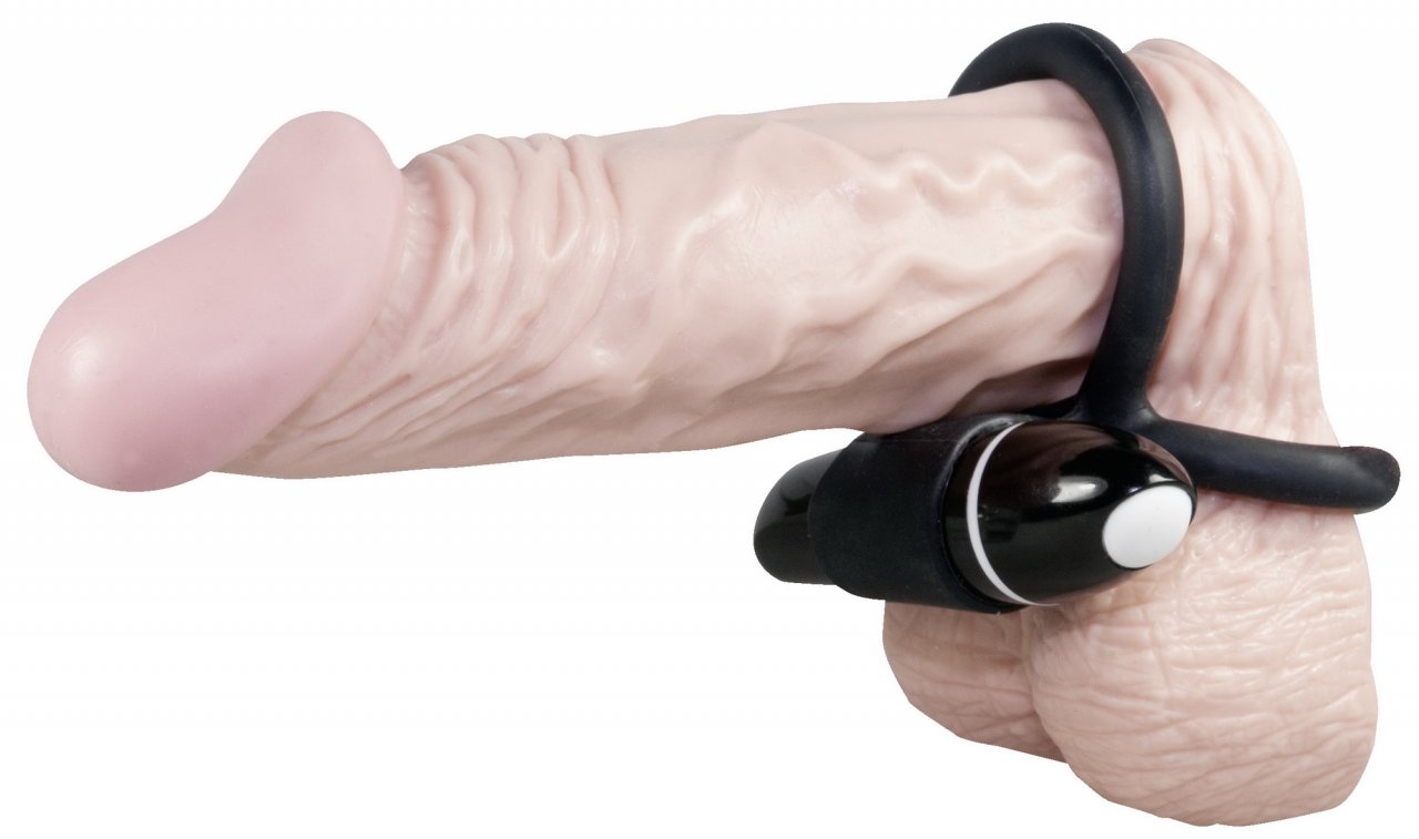 Penis-Hodenring mit Vibration Ø 4 und 4,5 cm Penis-Hodenring mit Vibration Ø 4 und 4,5 cm