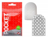 Vorschau: Pocket Block Edge Einmal-Masturbator