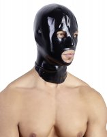 Vorschau: Latex Kopfmaske in schwarz