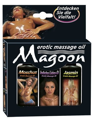 Magoon 3er Set Massage-Öle 50 ml Magoon 3er Set Massage-Öle 50 ml