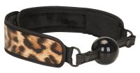 Vorschau: Leopard Wilde Leidenschaft – Leopard Print Bondage-Set mit Flogger