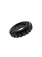 Vorschau: Oxballs PLUSHY Penisring Black Mica – Perspektivansicht