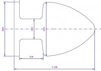 Vorschau: Buttplug Edelstahl 80mm