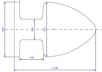 Vorschau: Buttplug Edelstahl 80mm