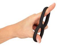 Vorschau: Doppel-Penisring aus dehnbarem Silikon