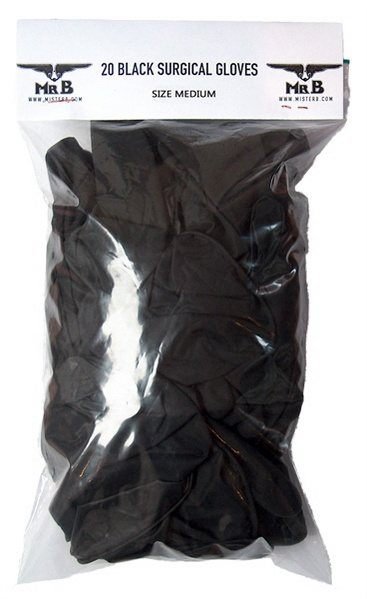 Mister Black - 20 schwarze Handschuhe