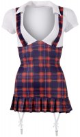 Vorschau: Schulmädchen Kostüm Minikleid