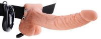 Vorschau: Vibrierender Hohler Strap-On Ø 4,6 cm