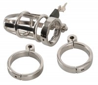 Vorschau: Chastity Cage Keuschheitskäfig Herren Metall