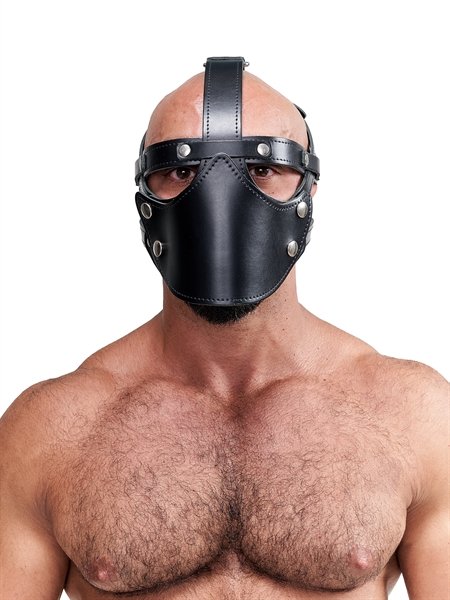 Mister B Leather Face Muzzle Harness